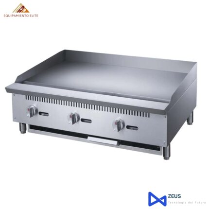 Migsa MGRG-36-MG Plancha Comercial de 3 Quemadores Medidas de 91.4 X 76.1 X 38.7 cm