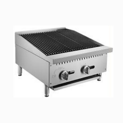 Migsa RFS-24-MG asador radiante comercial a gas de 2 quemadores